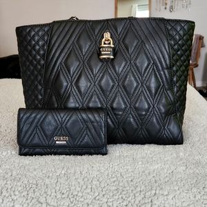 Guess bag and matching wallet
